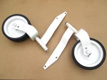 Mower Deck Wheel Set Toro Husqvarna Hustler Kubota Grasshopper Walker Bad Boy. Fixed Price $379.00.