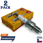 2 Ngk Spark Plug - For Master Pro Husqvarna Lawn Mower. Fixed Price $15.77.
