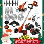 Portable Cordless Electric Lawn Mower For Home Use, Yard Trimmer. Fixed Price $30.55.