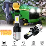 2X 1156 Super White For Deere LX178 LX186,TRACTOR Blower Headlight. Fixed Price $16.79.
