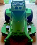 Mean Green Vanquish Stand-on Electric Lawn Mower. Fixed Price $14000.00.