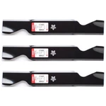 3PK Oregon High Lift Blade For 54" Husqvarna YTH24V54, Z254F, 96043018800. Fixed Price $40.00.