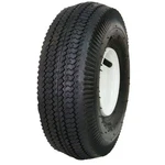 Sawtooth Tire And Wheel 4.10/3.50-4 4-PLY 5/8 Bearing 400 Lb Capacity. Fixed Price $25.64.