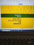 John Deere 214 Riding Lawn Mower, Deck, Blower And Chains.. Fixed Price $400.00.