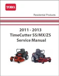 Toro Timecutter Ss / Mx Zs Mower Service Repair Workshop Manual Cd. Fixed Price $13.11.