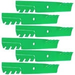 48" Deck Gator Toothed Blades For Bobcat Crz Xrz Fastcat Pro ( 16 1/4" ). Fixed Price $80.00.