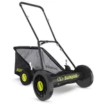Sun Joe Manual Reel 18" Push Behind Lawn Mower With Grass Catcher, SUJ-MJ501M. Fixed Price $129.99.