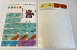 Kubota T2090BR, T2290KW, T2290KWT Mower Maintenance Chart 9Y123-07760 New Mint. Fixed Price $7.99.