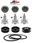 Complete 54" Spindle Pulley Belt Kit For Husqvarna YTH2454 GT54LS GT54CS YT54LS. Fixed Price $179.89.