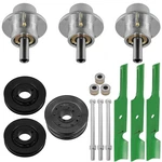 Deck Spindles And Pulleys W/blades Kit For Scag SCZ52V-25CV SCZ52V-27CV 52". Fixed Price $236.98.
