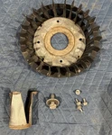 Kawasaki FR730V Flywheel Fan Blade And Hardware. Fixed Price $40.00.