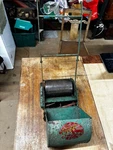 Webb Vintage 1950S Child Lawn Mower With Grass Collecting Box. Fixed Price $134.95.