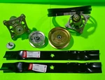 Husqvarna YTH2042XP YTH2042TD YTH1542XP 42" Lawn Mower Deck Parts Rebuild Kit. Fixed Price $74.25.