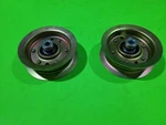 (pack Of 2) Flat Idler Pulley For Exmark 106-2175, 1062175, 132-9420, 1329420. Fixed Price $21.95.