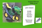 John Deere G100 G110 Garden Tractor Technical Manual See Description. Fixed Price $24.99.
