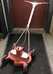 Sunbeam RE-18C Electric Push Lawnmower Twin Blade Rotary Vintage. Fixed Price $94.00.