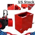 3 Point Ballast Box Mounted Category 1 Tractor Loader Counterweight Attachment. Fixed Price $169.14.
