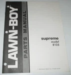 Lawn Boy 8125 Supreme Walk Behind Mower Parts Catalog Manual Oem! Sp. Fixed Price $6.75.