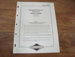 Briggs & Stratton Illustrated Parts List 90200 90299 MS-2368-12/94 Pwi. Fixed Price $10.00.