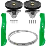 Deck Spindle Pulley Blade Belt Kit For Cub Cadet Rzt-lx 46" Zero-turn Mower. Fixed Price $88.00.