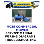 New Holland MC35 Commercial Mower Manual Workshop Repair Service Engine Pdf. Fixed Price $35.00.