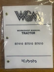 Tractors Workshop Repair Manual Fits Kubota B7410 B7510 And B7610. Fixed Price $39.97.