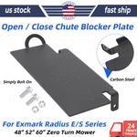 For Exmark Radius E/s Series Open Close Chute Blocker Plate 48" 52" 60" Mower. Fixed Price $110.99.
