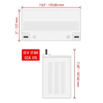 Caltric Agm Battery For John Deere Z920 Z925A Z930A Z945A Z950R Z955M Z970R Z960. Fixed Price $115.50.