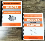 Kubota G4200H Lawn And Garden Tractor Service Manual Parts Catalog Repair Book. Fixed Price $56.97.