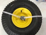 Arnold 90-325-0054 Front Wheel Assembly, Turf Saver Tread For John Deere Mowers. Fixed Price $64.99.