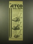 1966 Atco Lawn Mowers Advertisement Battery Electric, Petrol Hand-mower. Fixed Price $17.99.