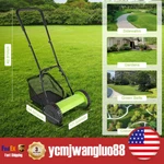 5-BLADE Dual Wheel Lawn Mower Manual Push Reel Grass Cutting Machine Walk Behind. Fixed Price $85.34.
