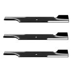 3PK Blades Fit Snapper Pro 52" Deck S125XT S150XT S175X S75X Usa Made. Fixed Price $48.97.