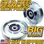 2PK Bigbearing Idler Pulley For Toro Exmark 132-4718 116-3626 1-603843 126-9186. Fixed Price $39.99.