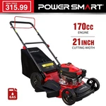 Powersmart 21" Self-propelled Gas Lawn Mower, 170CC Engine, 3-IN-1, Care. Fixed Price $315.99.
