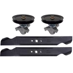 46" Deck Blade Spindle Kit Combo Set Fits Cub Cadet RZT-L46 RZT-S46 Mower. Fixed Price $76.74.