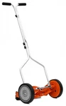 120414 14INCH 4PUSH Reel Lawn Mower, Red. Fixed Price $129.71.