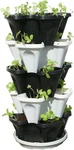 5 Tier Stackable Vertical Garden Planter - Grow Strawberries, Herbs, Flowers. Fixed Price $45.61.