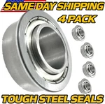 (4 Pack) Front Wheel Bearings Fits Snapper ZF2100 ZF2200 ZF2300 ZF2500. Fixed Price $24.99.