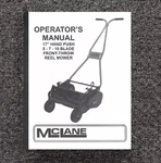 Mclane 17 Hand Push 5-7-10 Blade Front-throw Reel Mower Operator & Parts Manual. Fixed Price $15.87.
