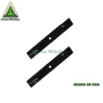 2X Std. Blade Fit For Scag 32" SWZ36A-481FS SWZ48-14KA 14KH SWZ48V-18FS 18FS-LE. Fixed Price $95.80.