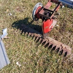 Vintage David Bradley Sickle Bar Mower Working Original. Fixed Price $195.00.