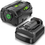 5.0AH Li-ion Battery For Ego Volt BA1400T BA4200 BA2800 + Charger CH2100. Fixed Price $105.99.