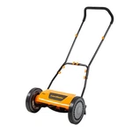 Lawnmaster LMRM1401 Push Reel Mower 14INCH 5BLADE. Fixed Price $107.94.