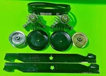New Craftsman DLT3000 42" Deck Rebuild Kit, Spindles, Blades, Belt, Pulleys. Fixed Price $82.95.