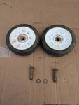 Lawn Boy 10201 Silver Series 4.5 Hp Mower 6" Front Wheels 684776 W/ Blot. Fixed Price $26.99.