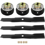 Deck Rebuild Kit Blade Spindle For John Deere 355D 4010 F735 F725 G100 HD75. Fixed Price $107.29.