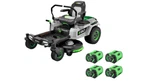 Ego Power 42-INCH 56-VOLT Lithium-ion Cordless Z6 Zero Turn Riding MOWER-ZT4204L. Fixed Price $5499.99.
