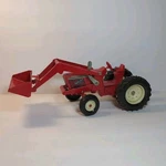 Vintage Ertl Red Front Loader Tractor Stk 415 Great Condition. Fixed Price $35.00.