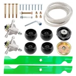 46" Mower Blade Spindle Belt Wheel Idler Kit For Husqvarna RZ4623 RZ46I Z246. Fixed Price $158.99.
